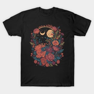 Floral in Space T-Shirt